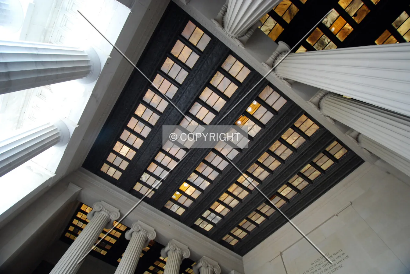 Ceiling of the main area