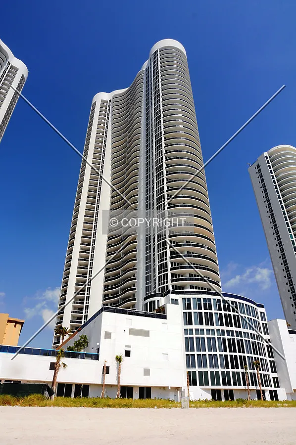 Looking up from the southeast along the beach