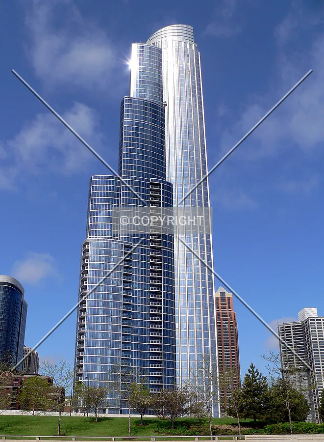 View to the west from Lake Shore Drive