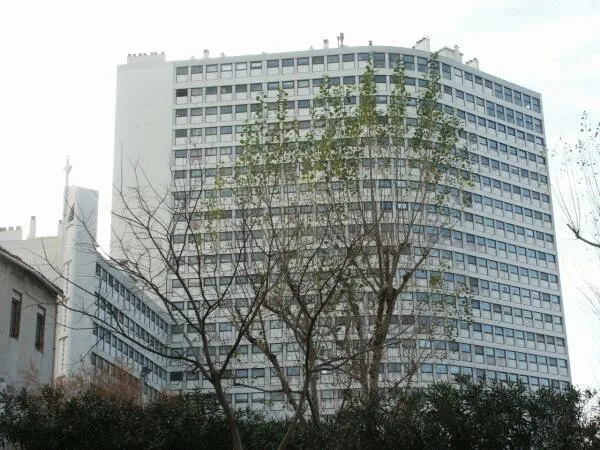 View across a park