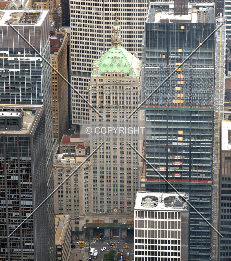 View from the northeast