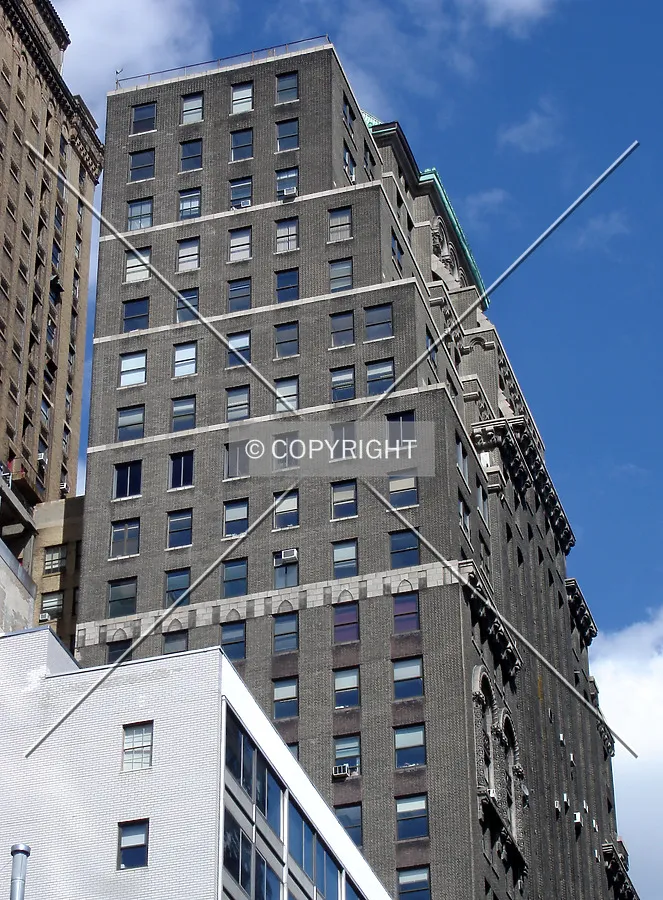 Upper floors from the west