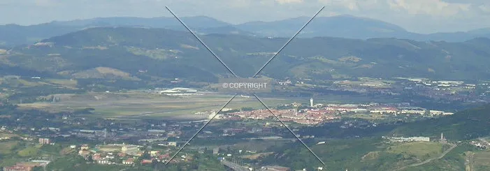 View from La Arboleda in Trapagaran