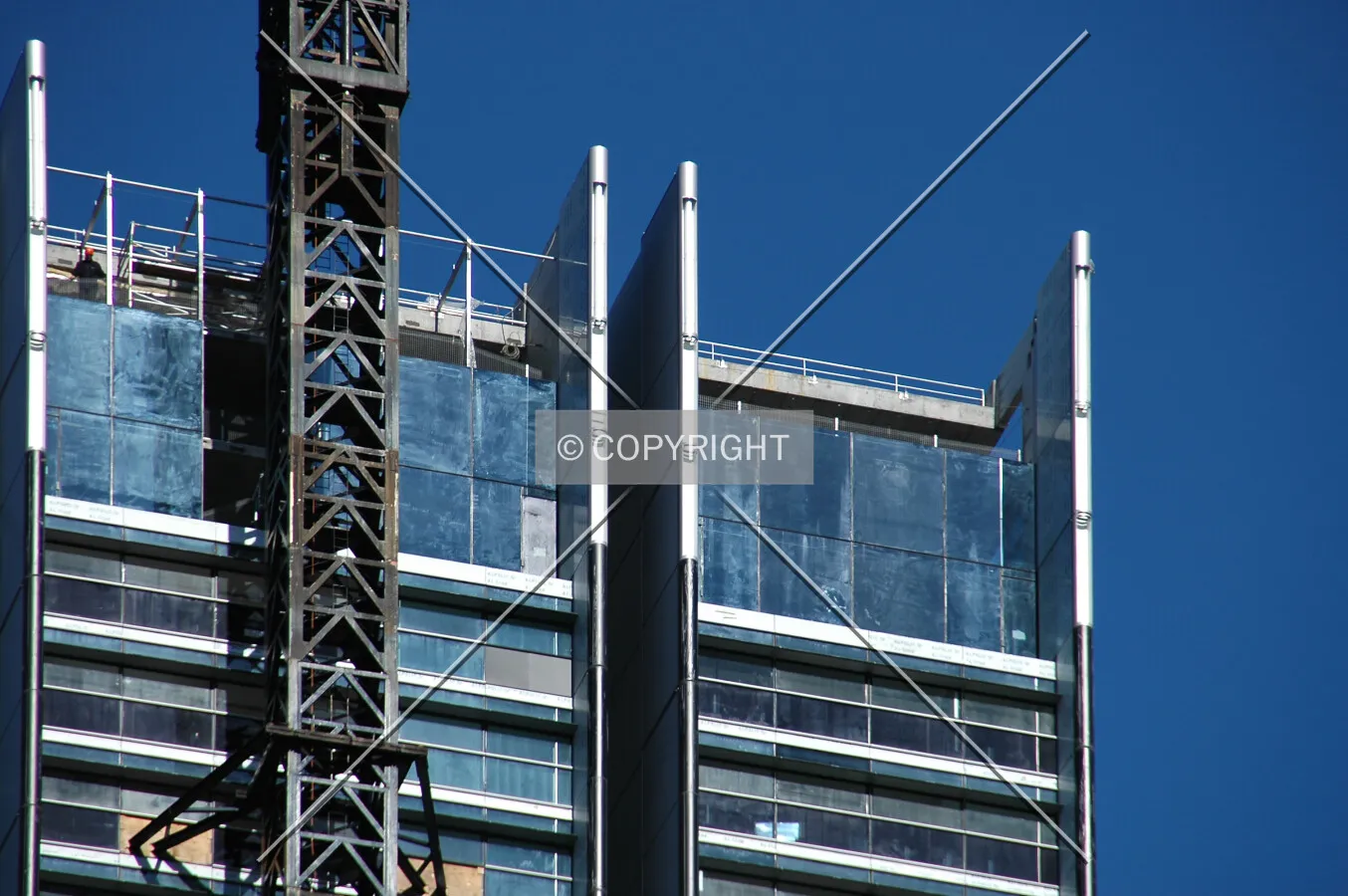 Top of the northwest corner