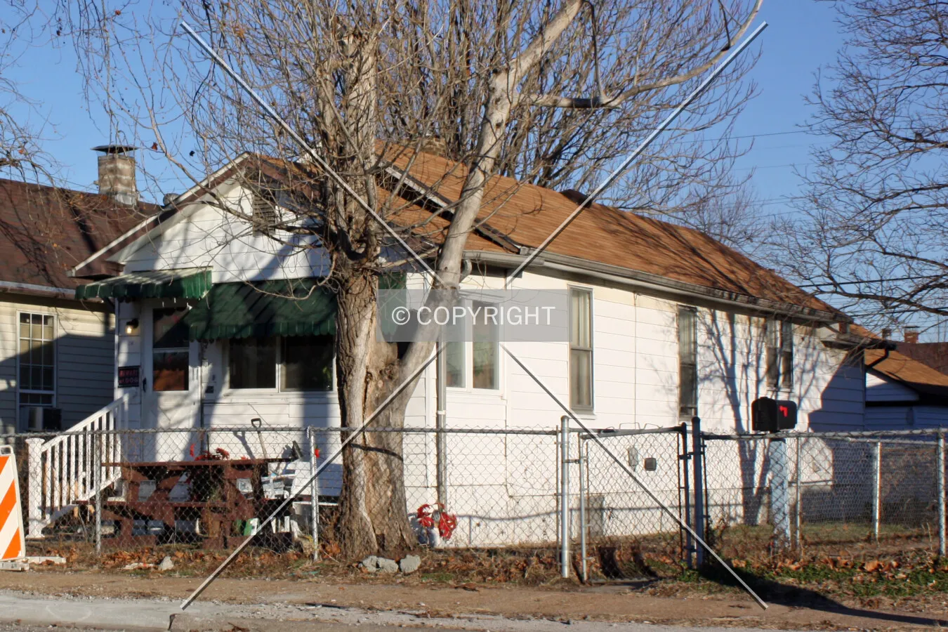 View from the southwest