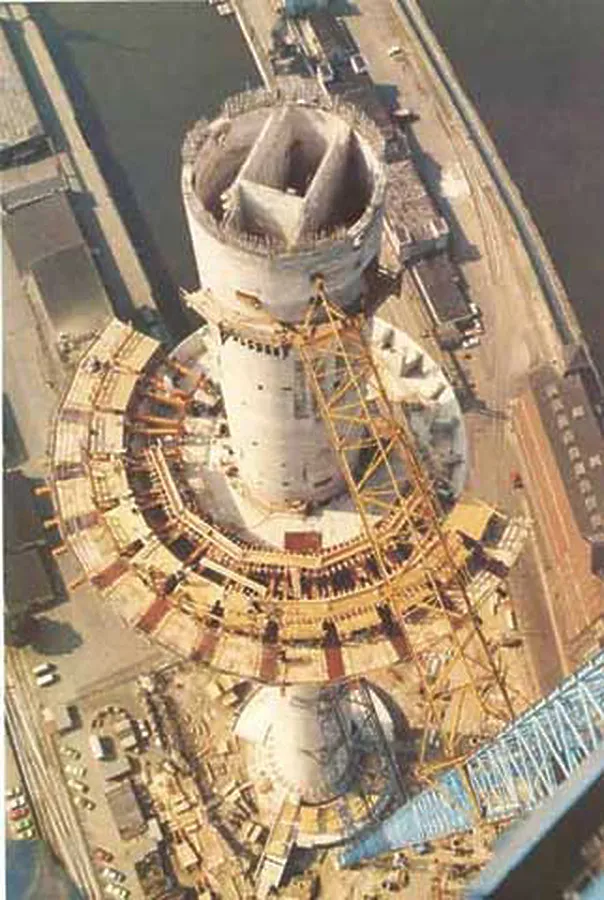 View during construction phase
