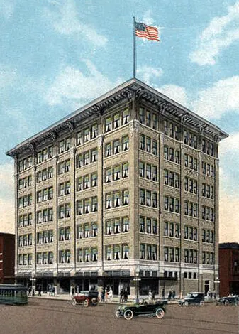 View from the northeast