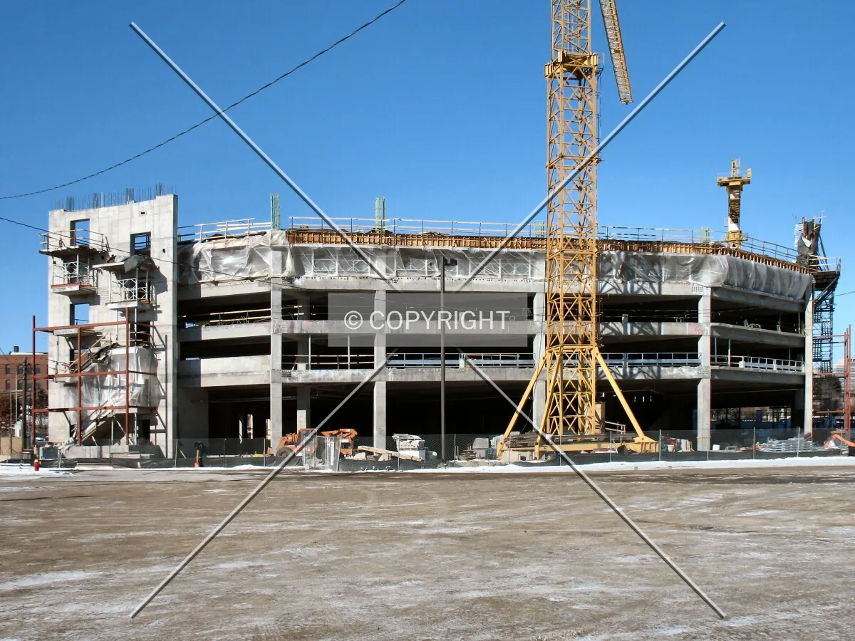 View from the Cleveland Circle lot
