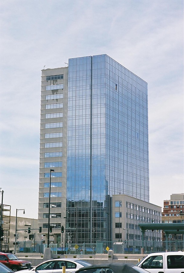 View from the east