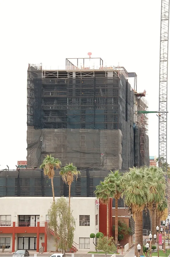 Distant view from the east