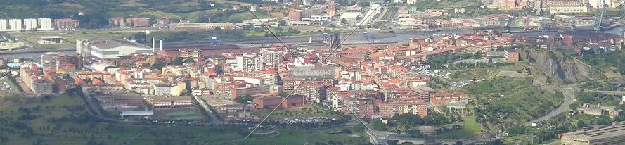 View from La Arboleda in Trapagaran