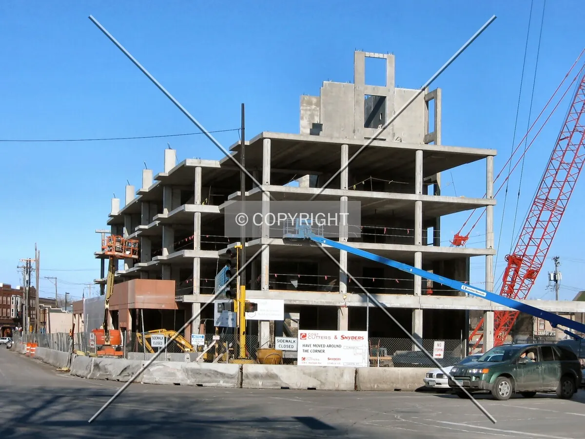View to the northwest from catercorner across University Avenue/Central Avenue SE