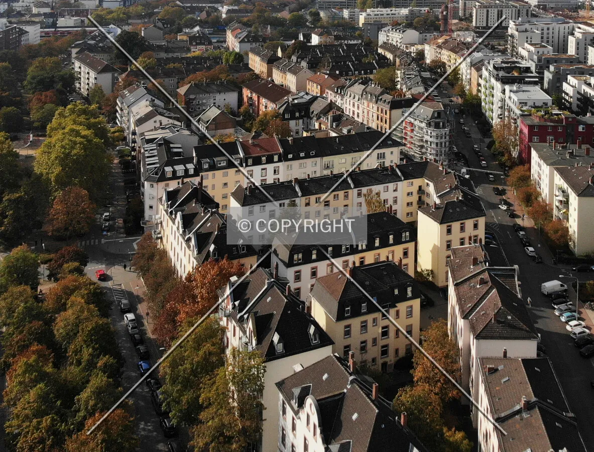Historic buildings in Frankfurt