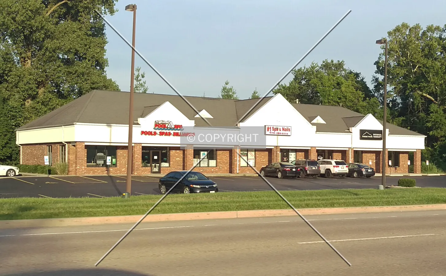 View from the northwest; July 14, 2015