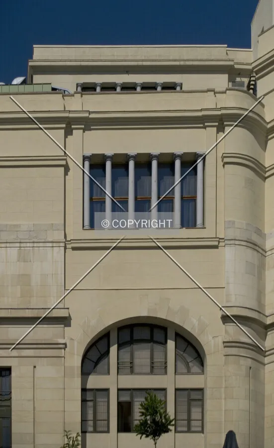 Eastern side facade detail