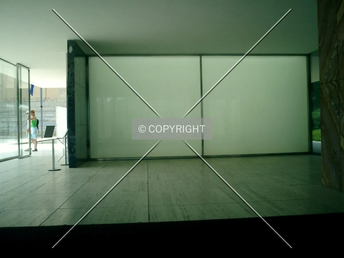 Barcelona Pavilion by Mies van der Rohe