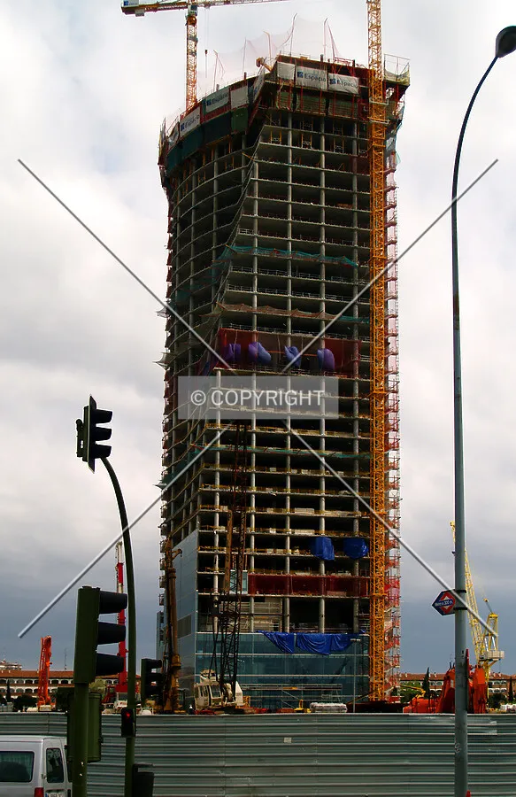 As seen from the western side