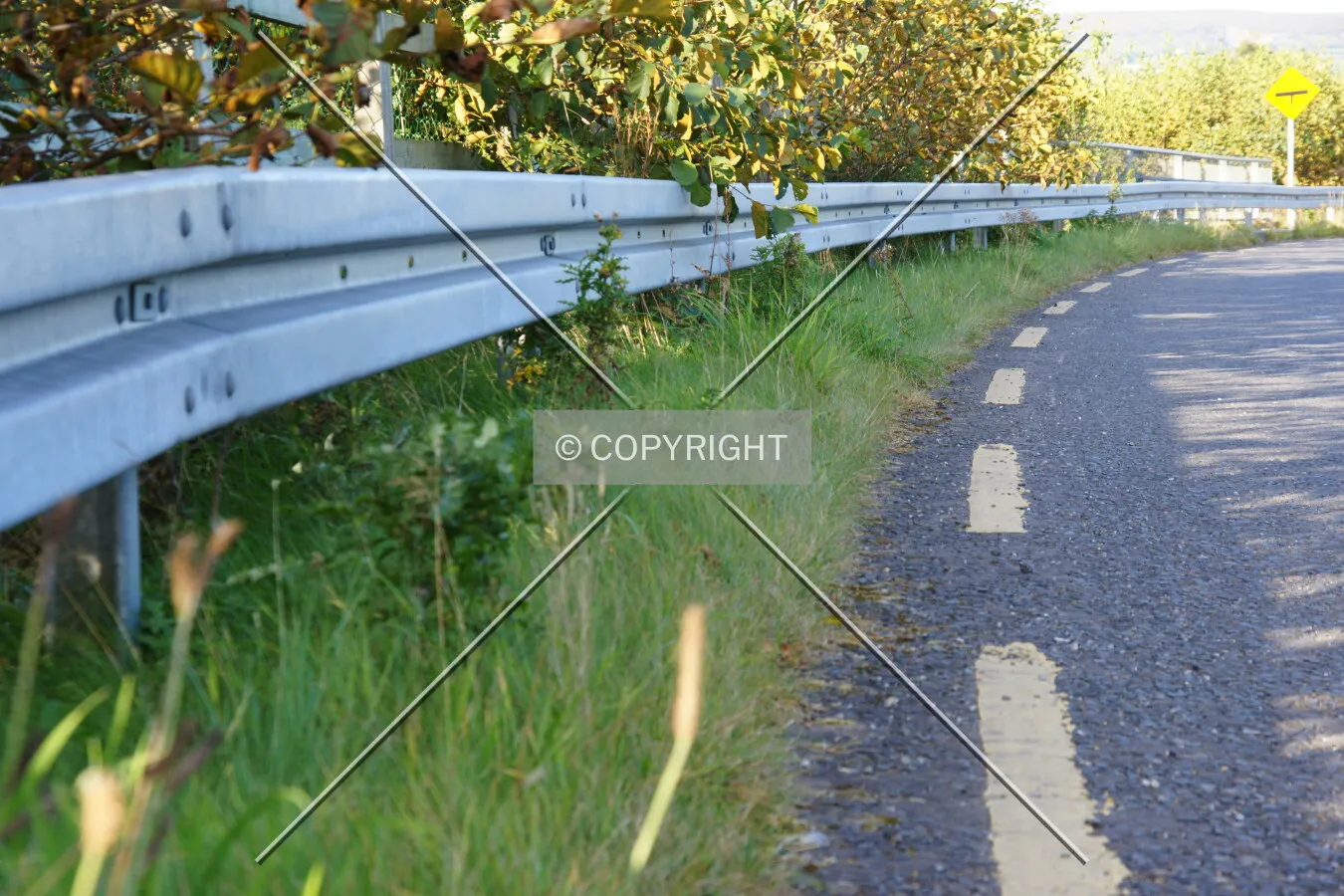 Crash barriers help to save lives