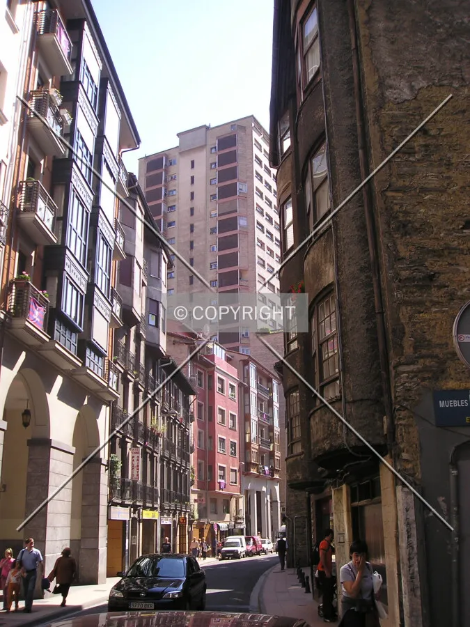 View from the old part of the city