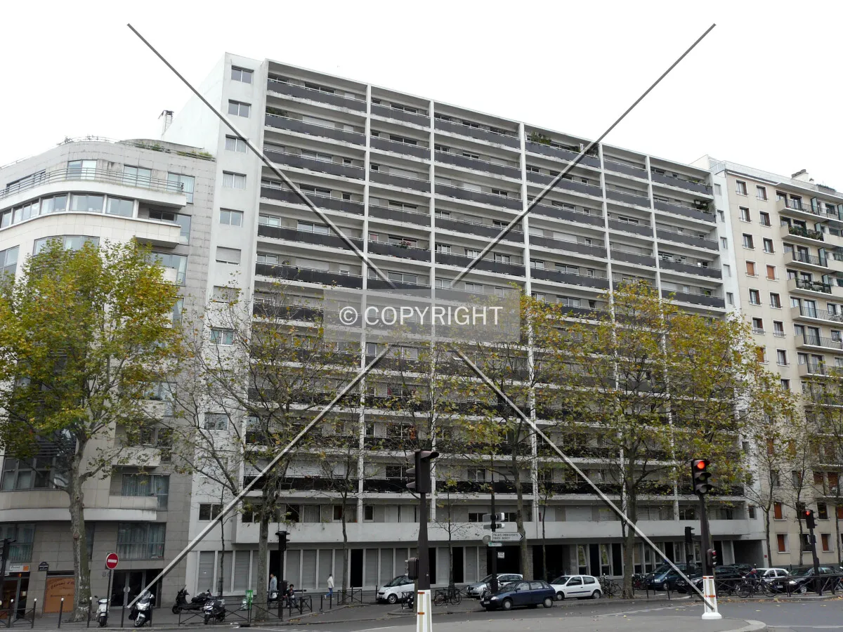 View to the southwest from Boulevard de Picpus