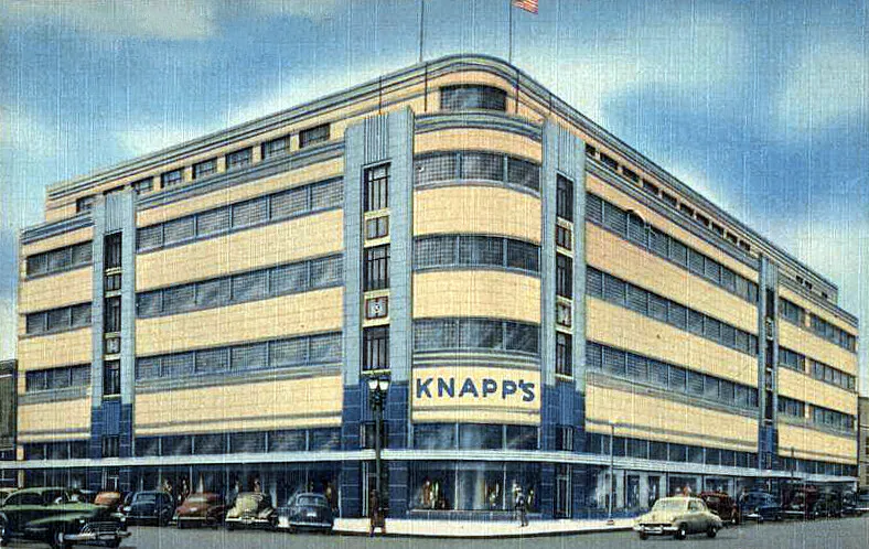 Vintage view from the northeast