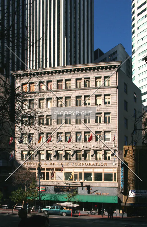 From the south across Market Street