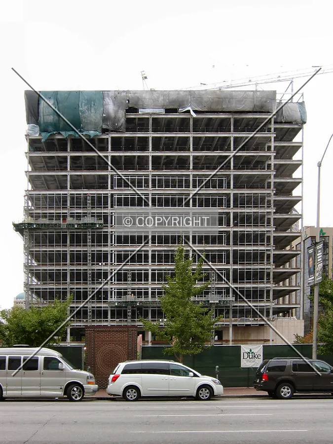 Full south elevation across West Maryland Street and Capitol Commons