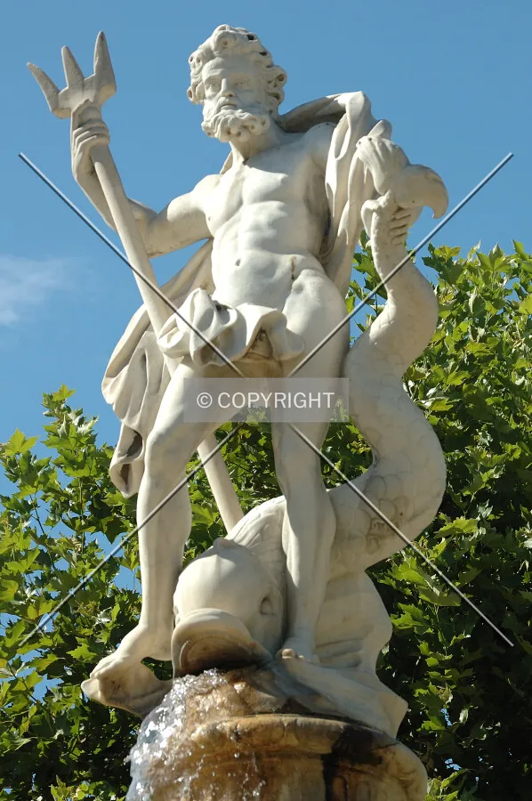 Neptuno's statue