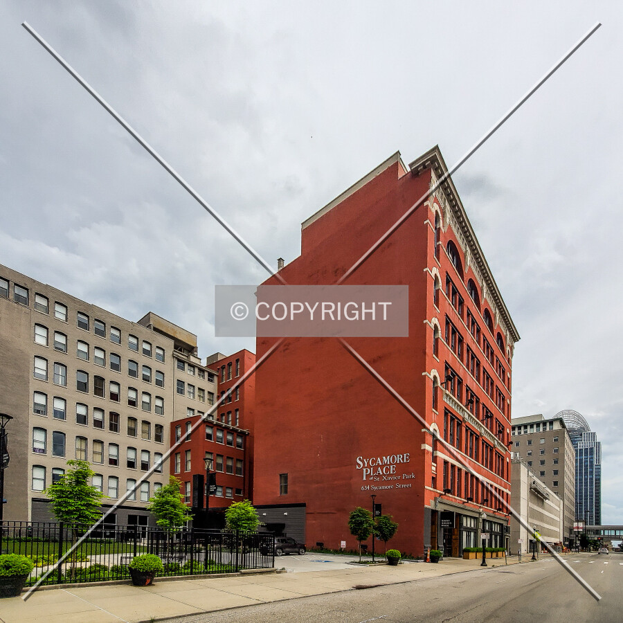 Northwest view, Monday, May 25, 2020