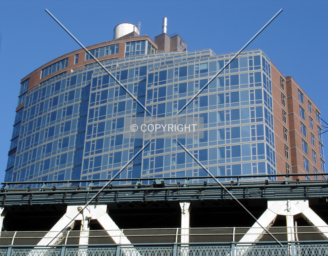 Rising over the Manhattan Bridge