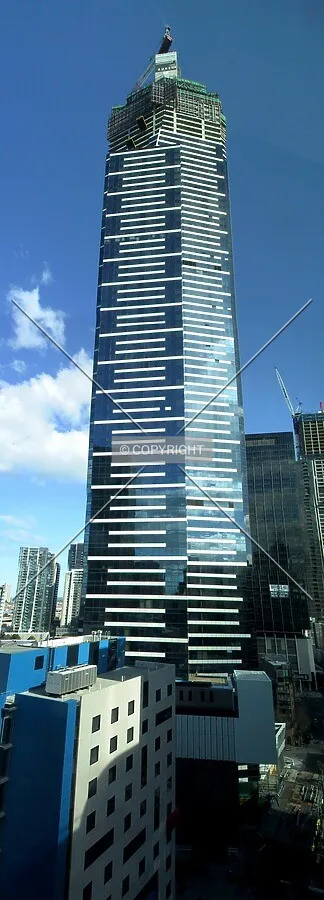 View southwest from Langham Hotel