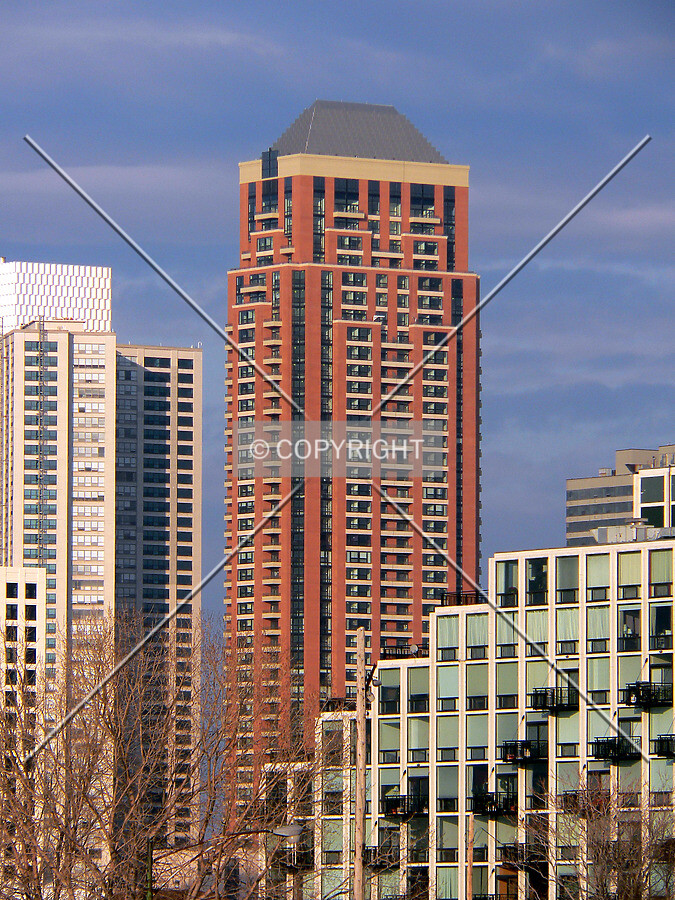 View to the northeast from 18th Street
