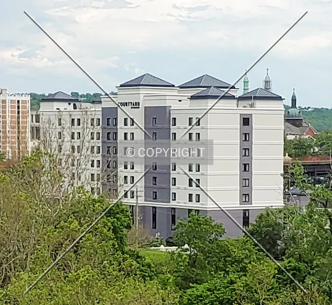 Southeast view; May 25, 2020