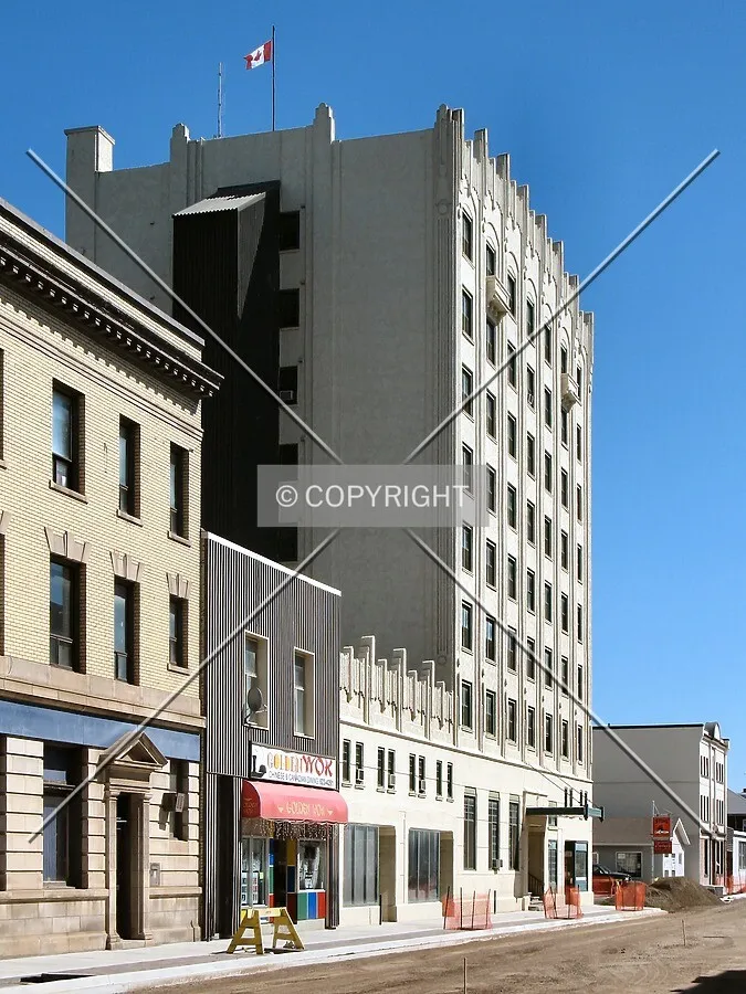 View to the south along May Street