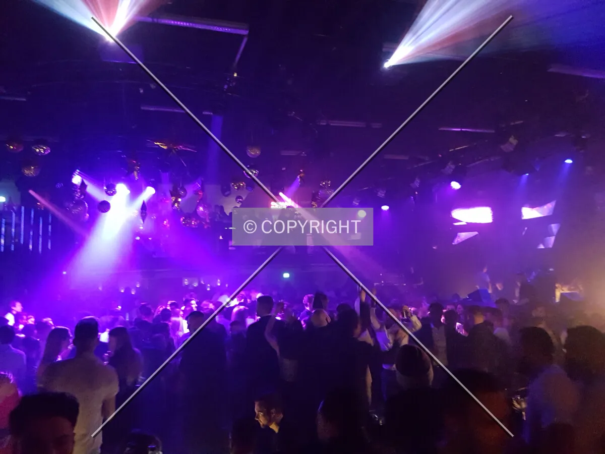 A dance club