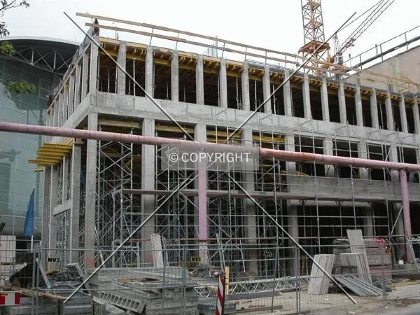 View of the building's side