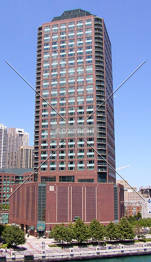 View from Wacker Drive looking northeast