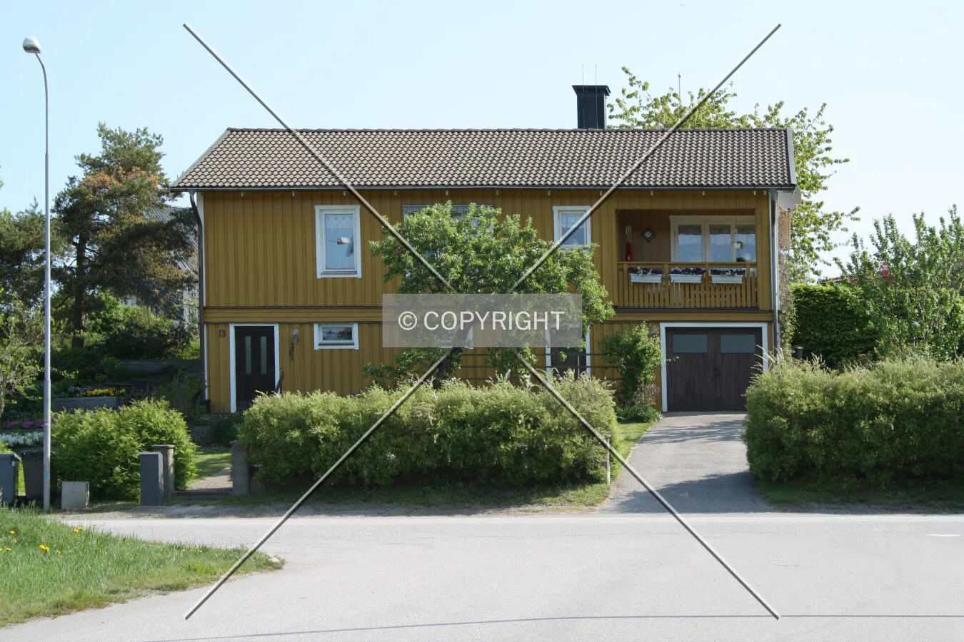 Typical Swedish house