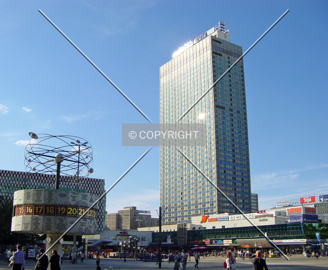 Ground view from Alexanderplatz