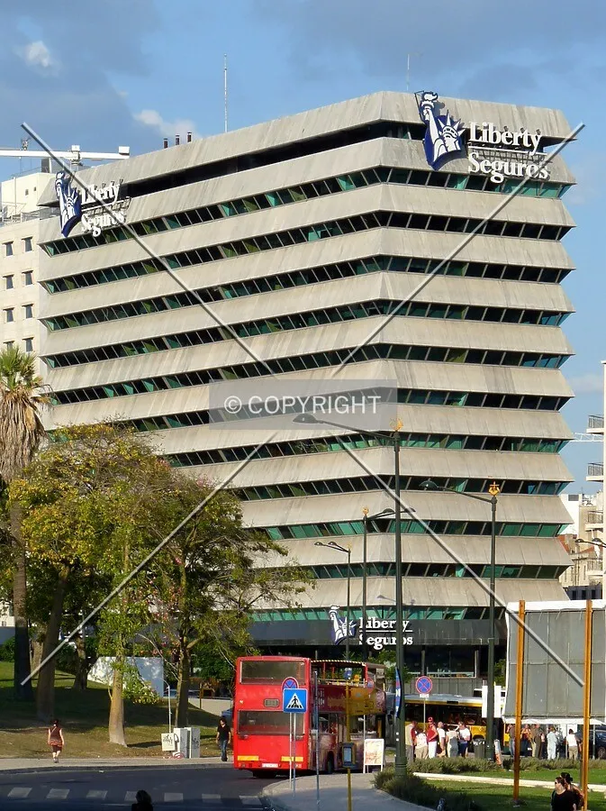 View from Praça Marquês de Pombal