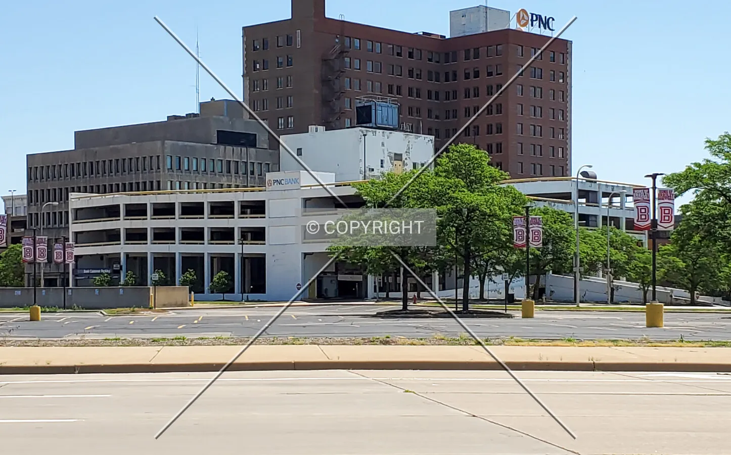 Southwest view; June 6, 2020