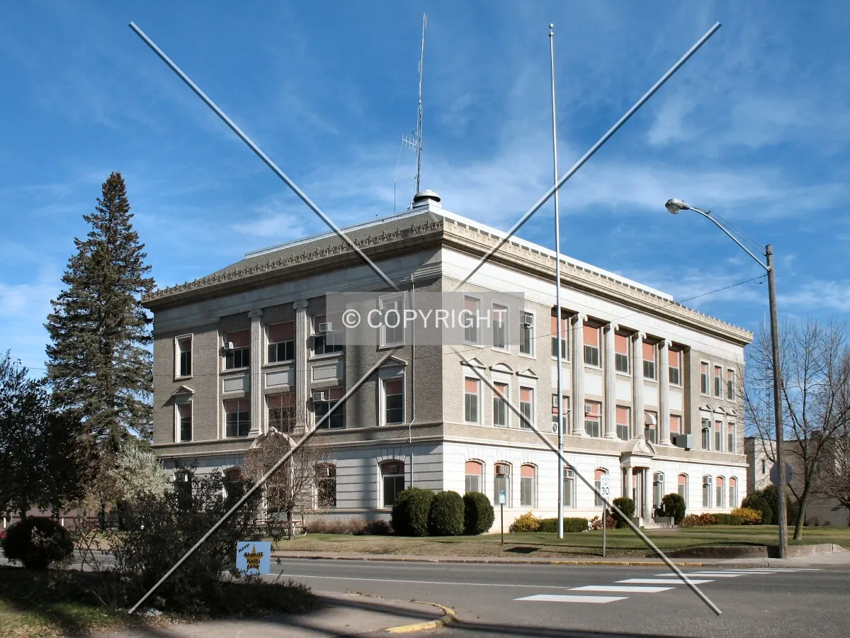 Southwest corner from across Walnut Street/3rd Street