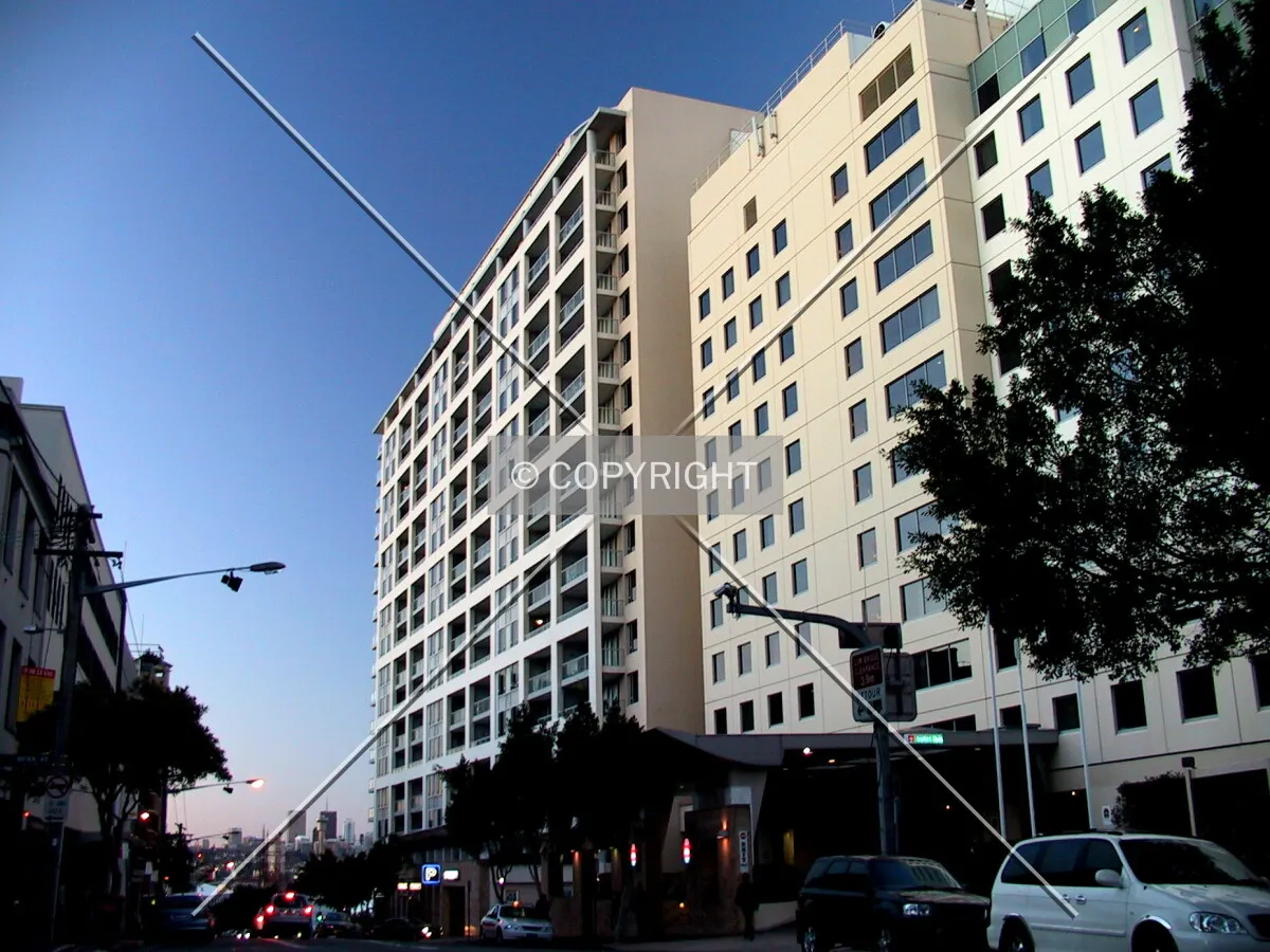 The rear seen from Murray Street