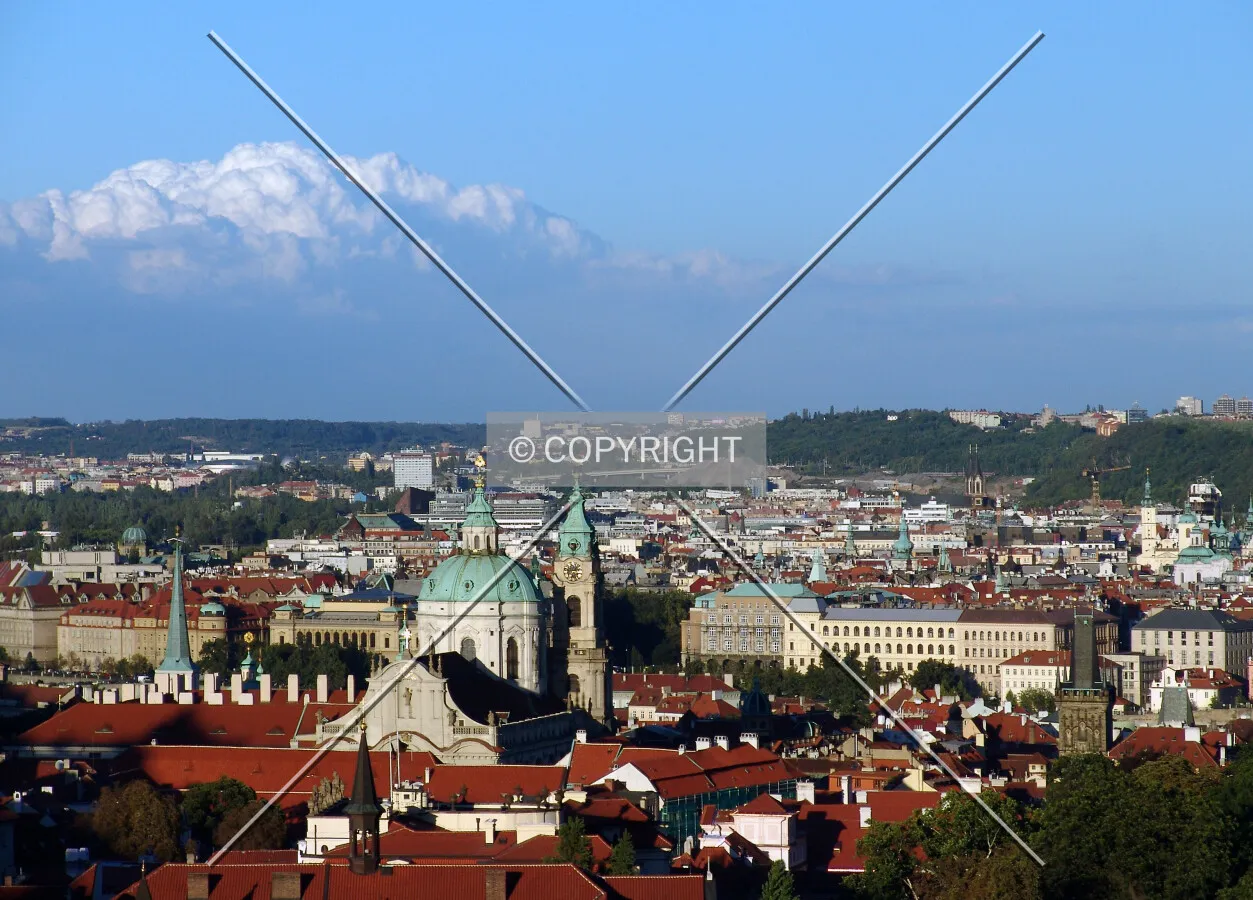 Looking east from Strahov Monastery