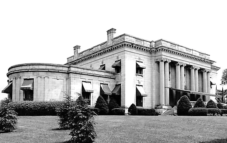 Vintage view from the northwest