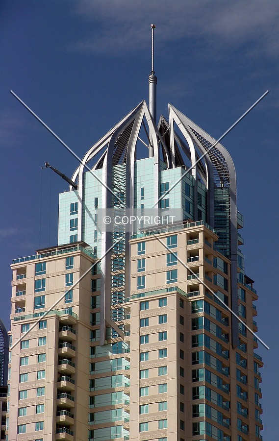 The upper floors