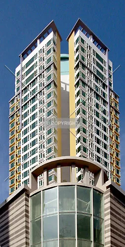 Podium and elevation detail