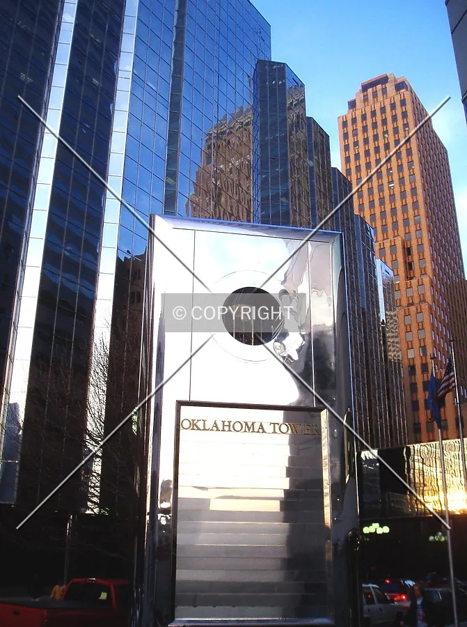 Sign near the north side and Park Avenue skyscrapers