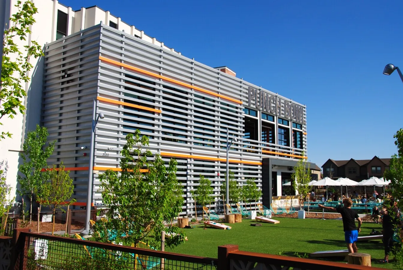 View to the southeast