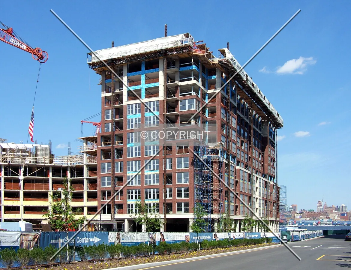 South tower from the west